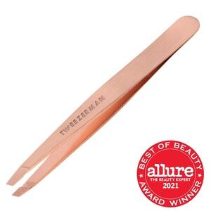 Tweezerman Rose Gold Slanted Tweezers